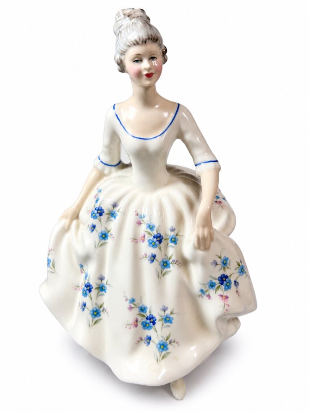 FRD=05--Royal Doulton Caroline HN3170 Peggy Davies Floral Figurine England